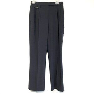 Lands' End Women's Pleated Dress Pants Navy Size 6